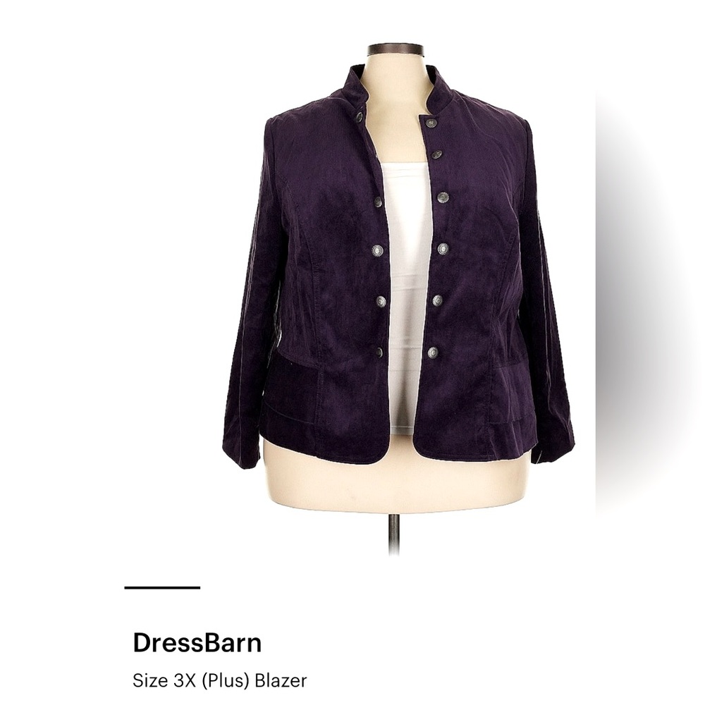 Royal Purple Dress Barn Jacket